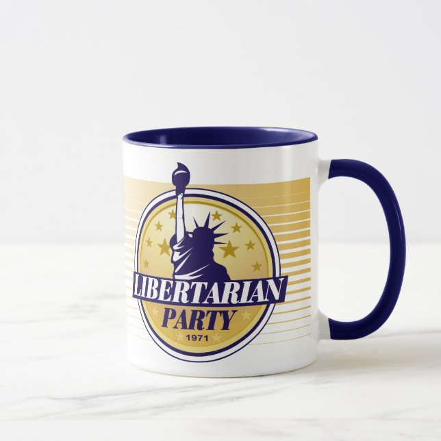 Taza libertaria del fiesta (Derecha)