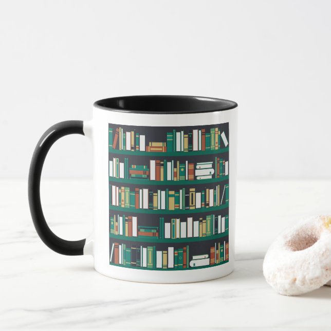 Taza Librería (Con donut)