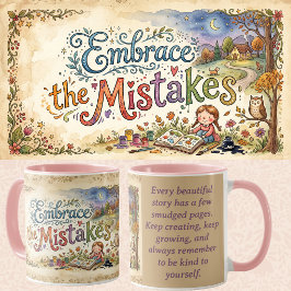 Taza Libro de Cuentos de Mentalidad de Crecimiento Arte