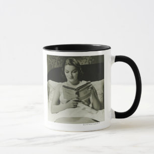 Taza Libro de lectura de la mujer