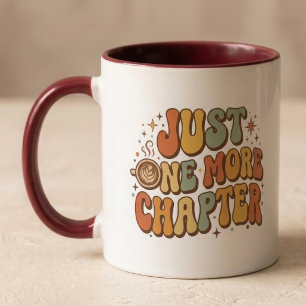 Taza Libro de Solo Un Capítulo Más Amante Café