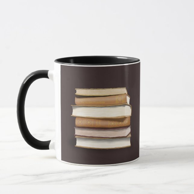 Taza Libros antiguos de la Academia Oscura (Izquierda)