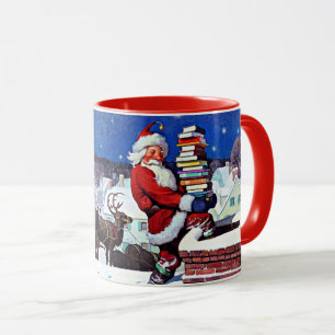 Taza Libros de Navidades de Santa Entrega