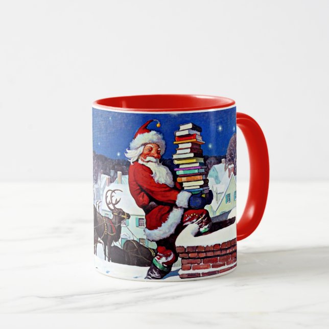 Taza Libros de Navidades de Santa Entrega (Anverso derecho)