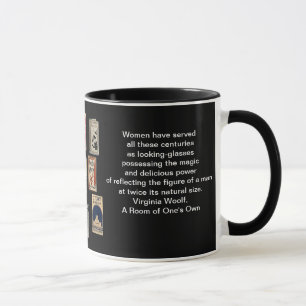 Taza Libros de Virginia Woolf