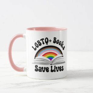Taza Libros LGBTQ+ salvan vidas