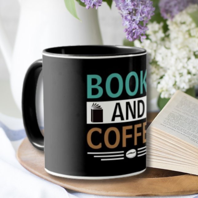 Taza Libros y regalo para los amantes del café (Subido por el creador)