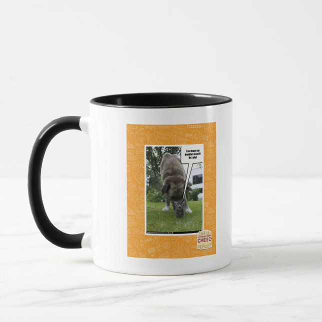 Taza Licencia del sez I mi brudder solamente (Izquierda)