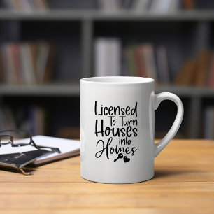 Taza Licencia Para Convertir Casas En Hogares Mug