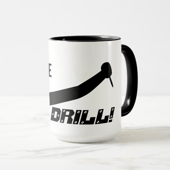 Taza Licencia para manipular curiosa cita sobre humor d (Anverso derecho)