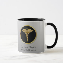 Taza Licenciado en medicina profesional Gold