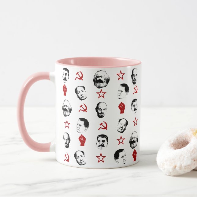 Taza Líderes comunistas (Con donut)