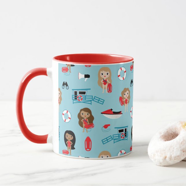 Taza Lifeguard Mug (Con donut)