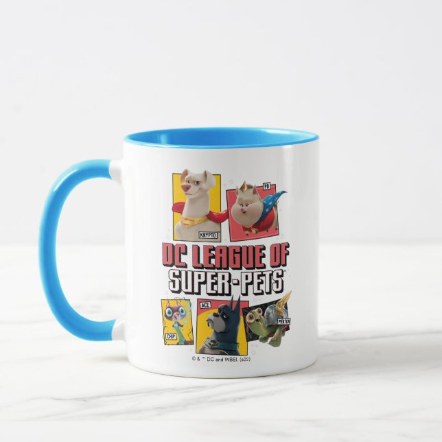 Taza Liga DC de SuperMascotas (Izquierda)