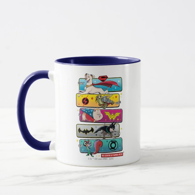 Taza Liga DC de SuperMascotas (Izquierda)