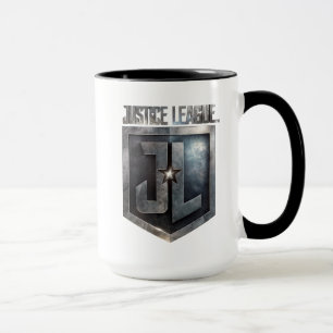 Taza Liga de la Justicia   Escudo JL metálico