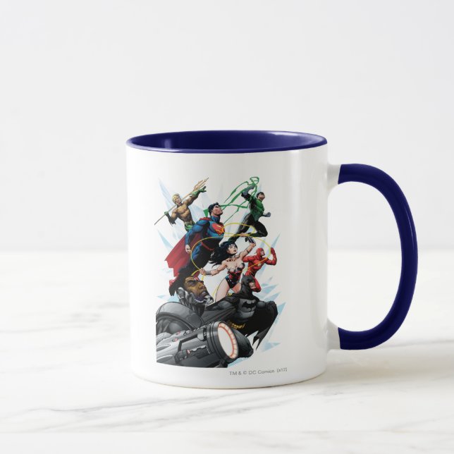 Taza Liga de la Justicia - Grupo 1 (Derecha)
