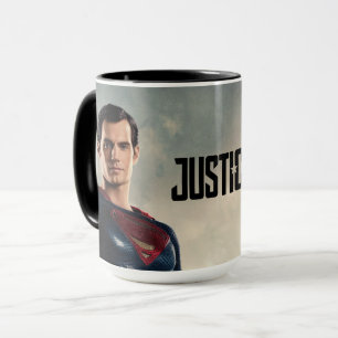 Taza Liga de la Justicia Superman En Battlefield