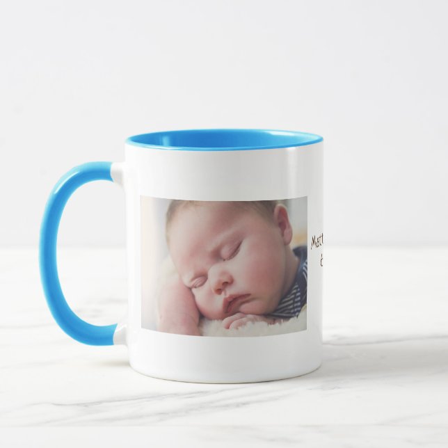 Taza Lil Cowboy y Bear foto personalizada (Izquierda)