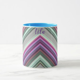 Taza LILA ~ Mug personalizado ~ zany inusual