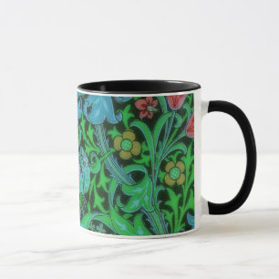 Taza Lilies Vintage