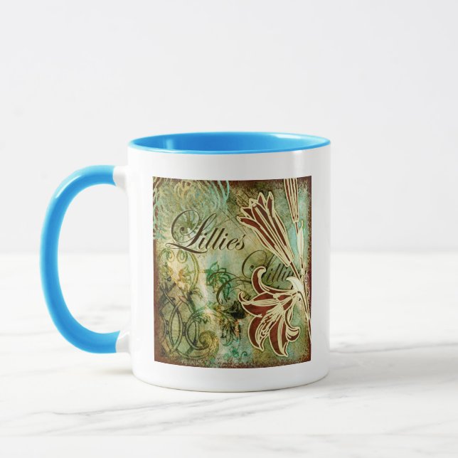 Taza Lillies (Izquierda)