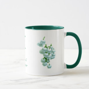 Taza Lily del Valle Boda Mug a Personalizar