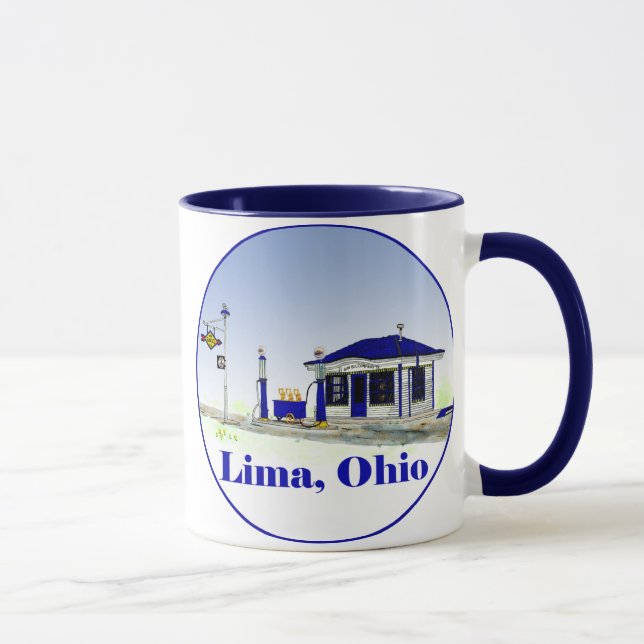 Taza Lima, Ohio (Derecha)