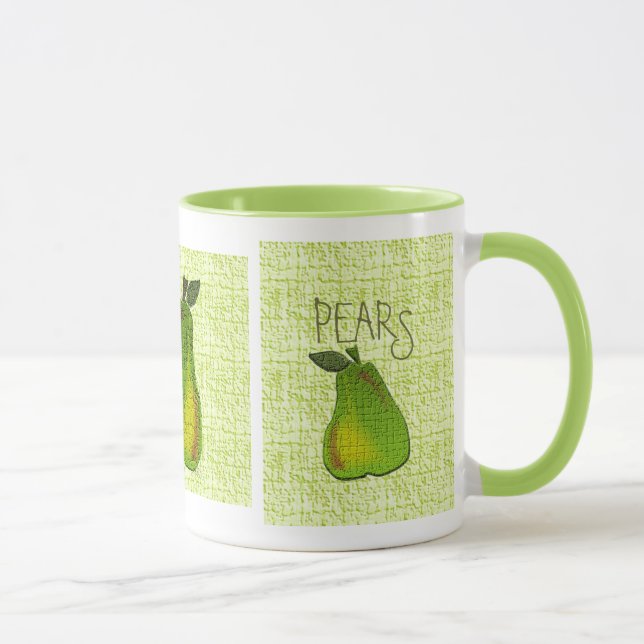 Taza Lime Pears texturizado (Derecha)