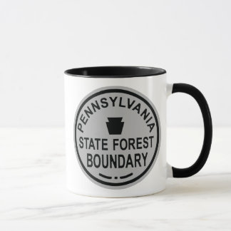 Taza Límite del bosque del estado del PA