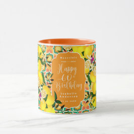 Taza Limón Mediterráneo 60 Naranja
