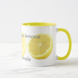 Taza Limonada - si la vida le da los limones