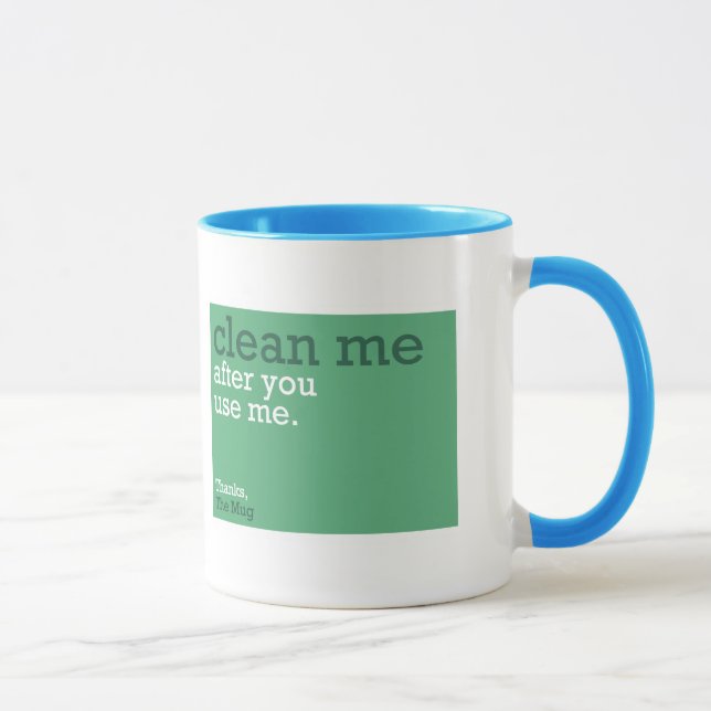 Taza Limpíeme (Derecha)