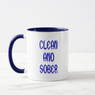 Taza Limpio y sobrio