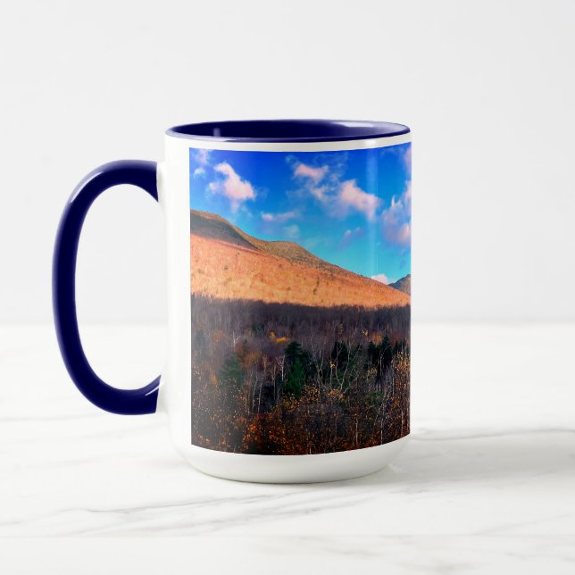 Taza Lincoln, NH - Montañas Blancas - Paisaje Caído (Izquierda)