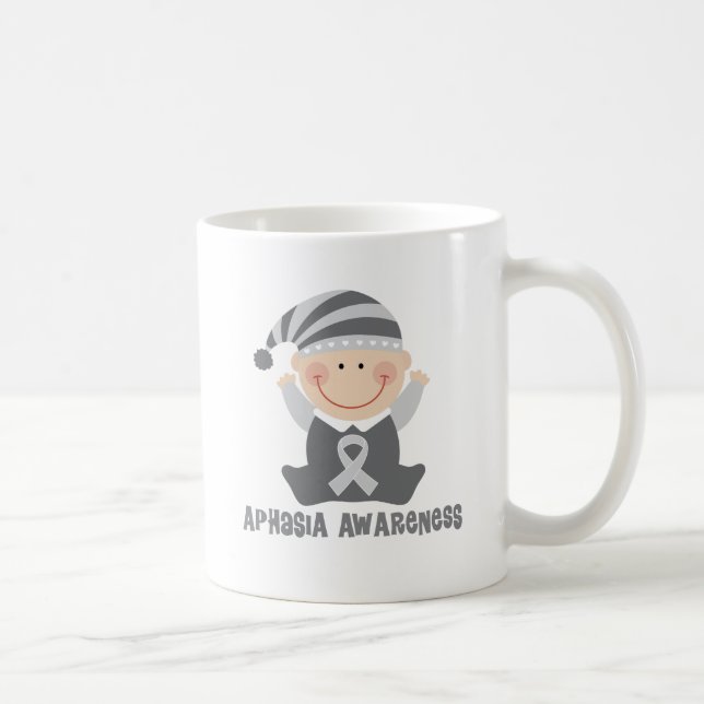 Taza linda de la ayuda de la conciencia de la (Derecha)