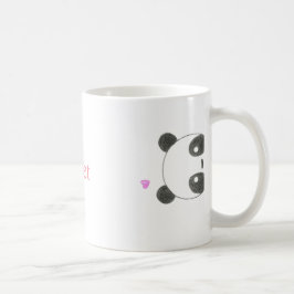 Taza linda de la panda