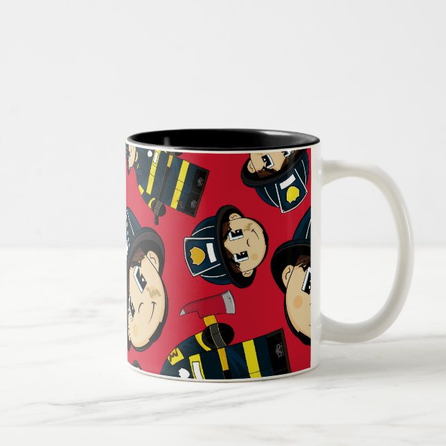 Taza linda del bombero (Derecha)
