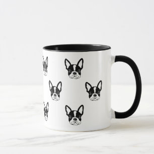 Taza linda del bulldog francés