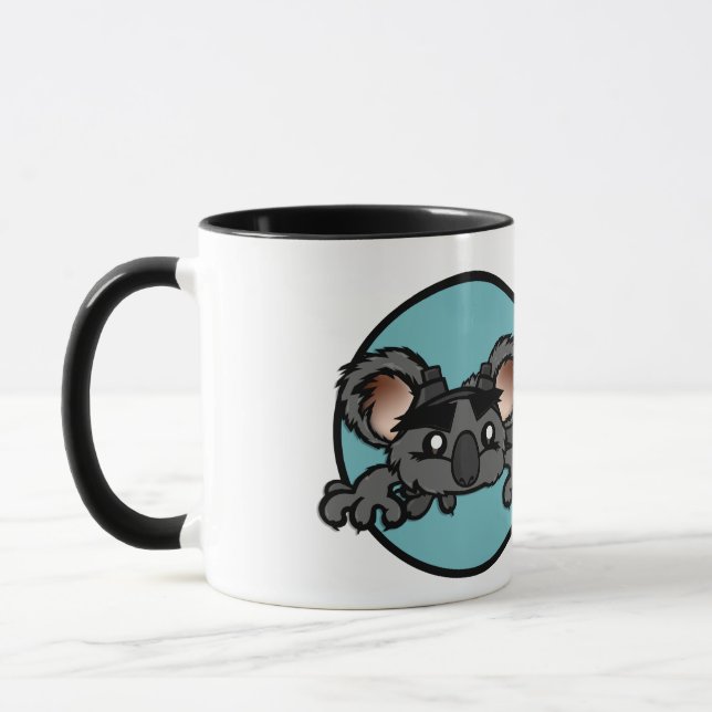 TAZA LINDA DEL CAMPANERO DEL OSO DE KOALA (Izquierda)