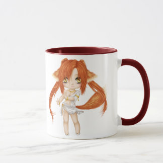 Taza linda del chica del Fox