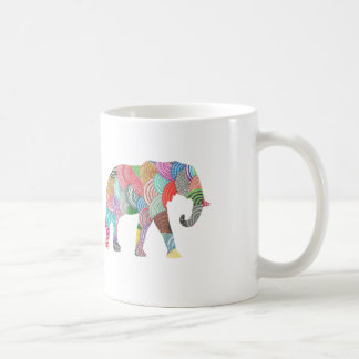 Taza linda del elefante
