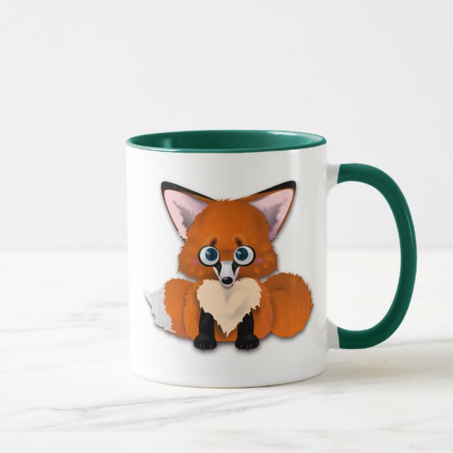 Taza linda del Fox del bebé (Derecha)