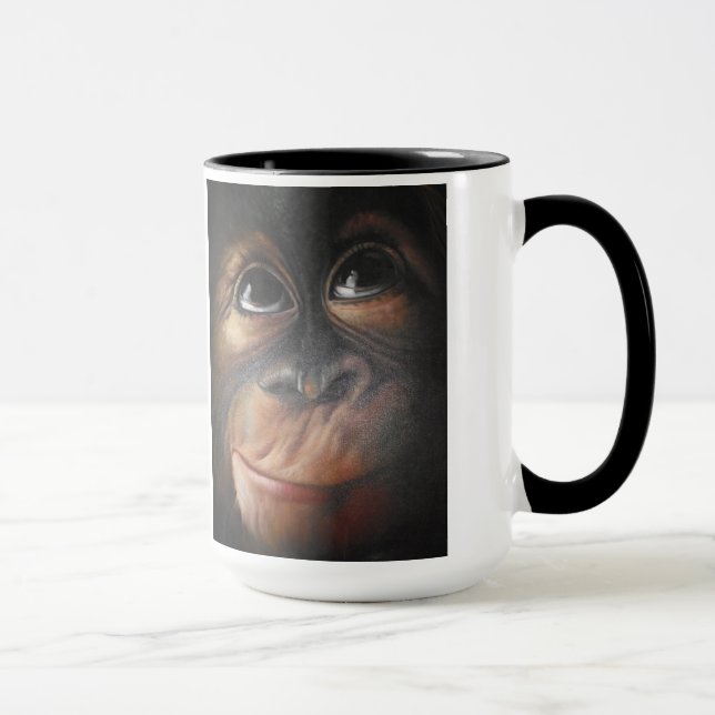 Taza linda del mono (Derecha)