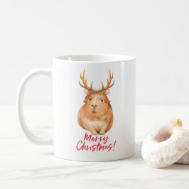 Taza linda del navidad de Hampster