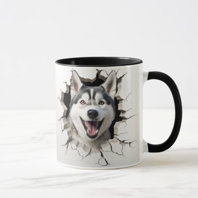 Taza linda husky (Derecha)