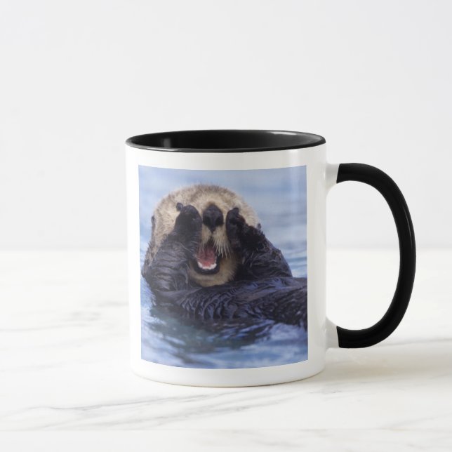 Taza Linda nutria marina | Alaska, EE. UU. (Derecha)