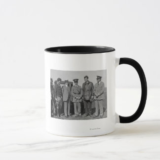 Taza Lindbergh y Wright en Wright Field Photograph