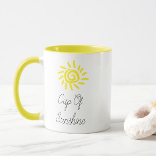Taza ¡LINDÍSIMO! 🌞Taza de Sol – Sol Amarillo Brillante