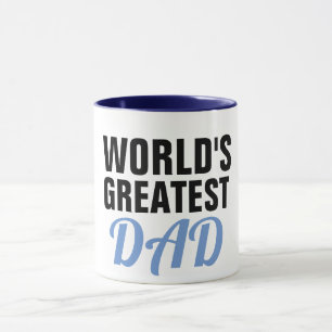 Taza lindo divertido del papá de los mundos de padre
